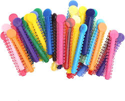 ORTHODONTIC LIGATURE DIFFERENT COLOR 100PCS